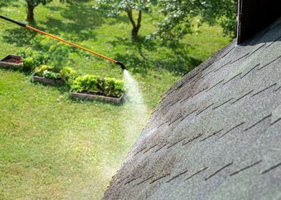 Clean and secure roofing site